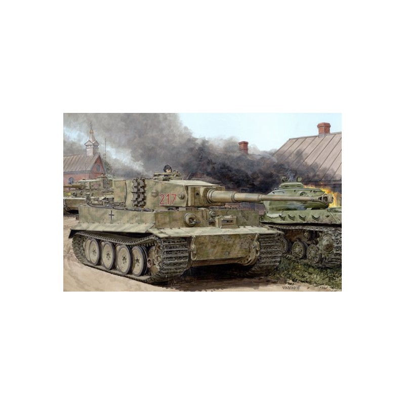 Tiger I, Batalla de Malinava.