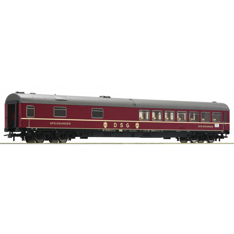 Restaurant coach type WR4üm-64, DB. Restaurant coach type WR4üm-64, DB.