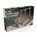 5 TON gantry crane and equipment.