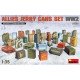 Allies jerry cans set. WWII.