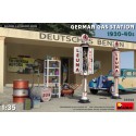 Gasolinera alemana, 1930-40s.