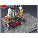 German gas station, 1930-40s.