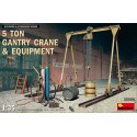 5 TON gantry crane and equipment.