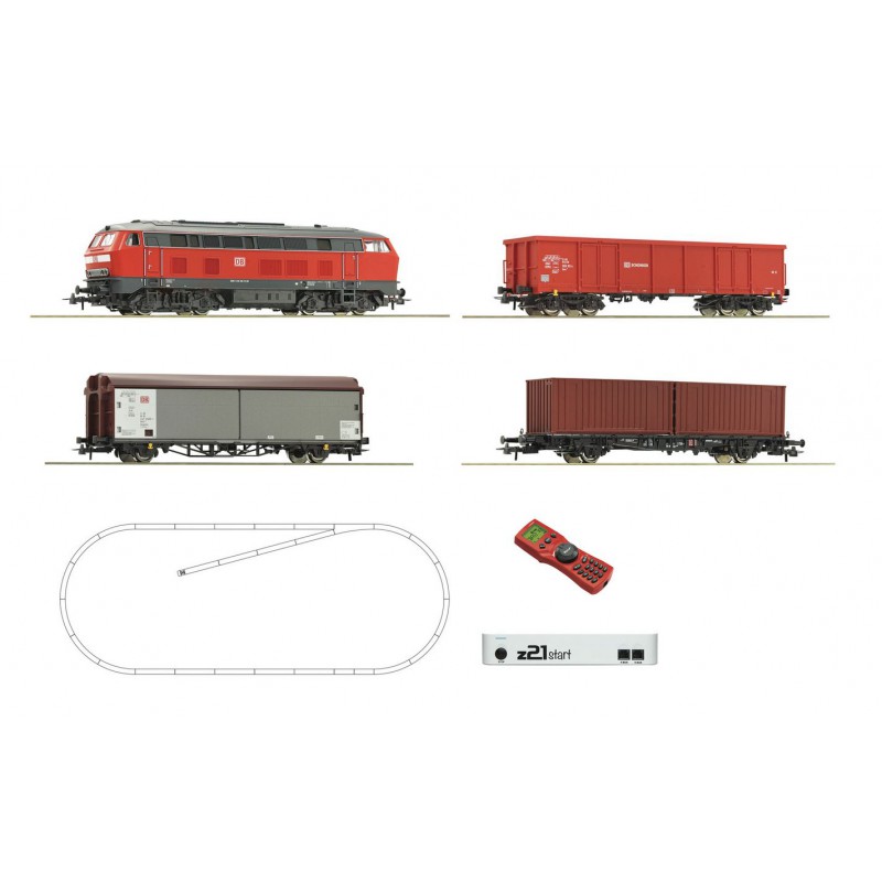 Digital Z21 Start, class 218. Digital Z21 Start, class 218.