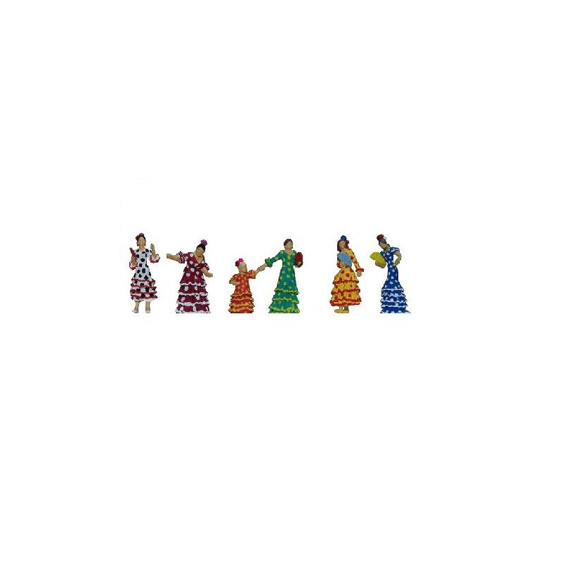 Dancing sevillanas.