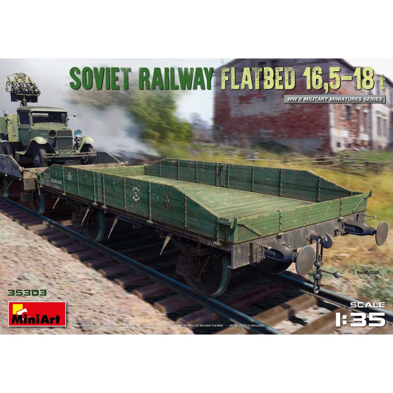Plataforma soviética de 16,5-18 ton. Plataforma soviética de 16,5-18 ton.