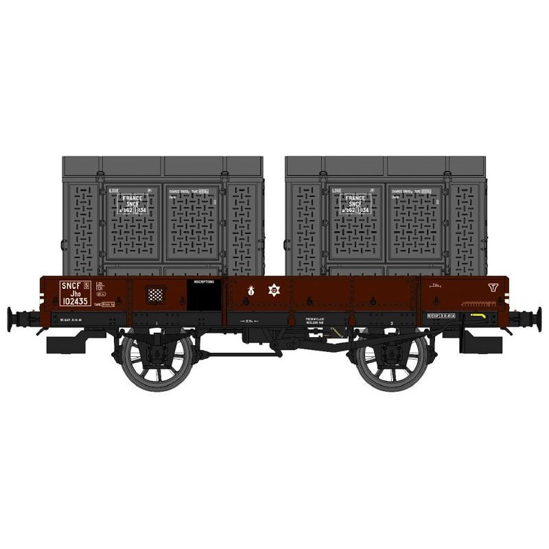 Plataforma baja OCEM 19, SNCF. Plataforma baja OCEM 19, SNCF.
