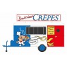 Puesto de venta "Crepes".