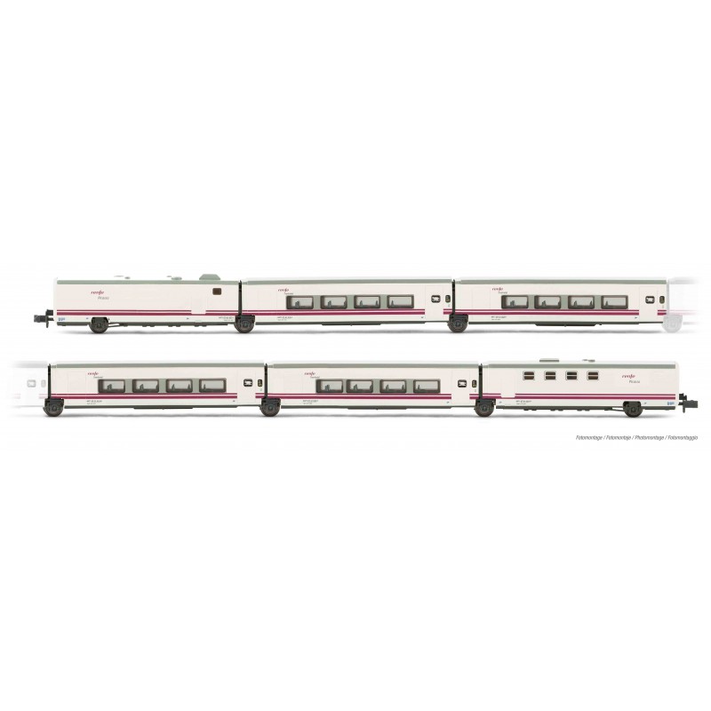Talgo "Alvia Picasso", composición seis coches. RENFE. Talgo "Alvia Picasso", composición seis coches. RENFE.