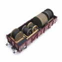 Cargo: Narrow gauge dumpers and tracks.
