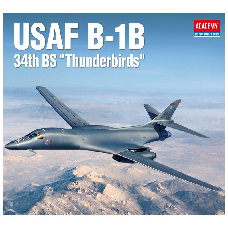 USAF B-1B 34th BS "Thunderbirds".