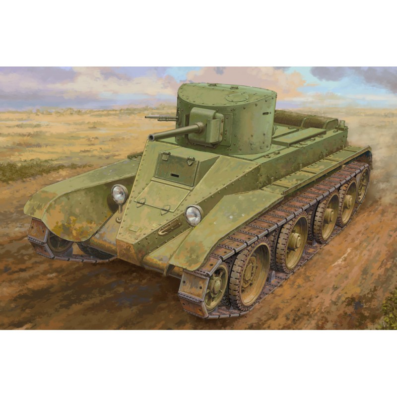 Tanque soviético BT-2. Tanque soviético BT-2.