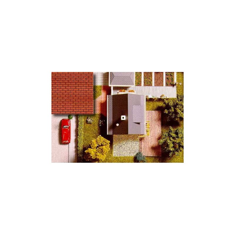 Muro de ladrillo macizo. BUSCH 7038