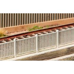 Modern fence.