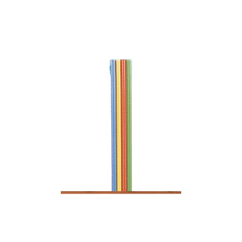Cable cuatro colores, 0.14 mm².