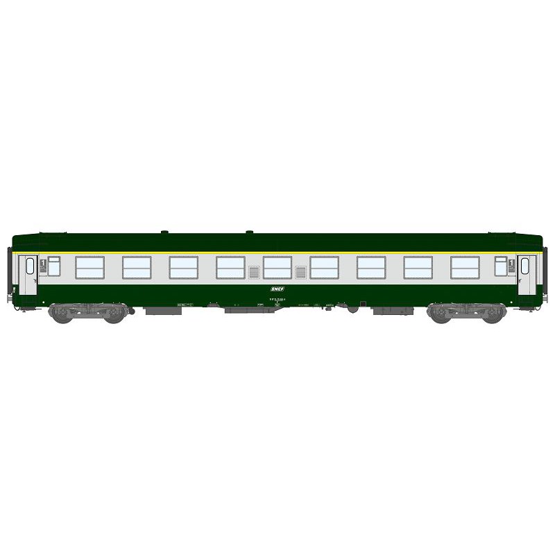 UIC coach first class, SNCF. UIC coach first class, SNCF.
