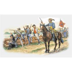Confederate troops.