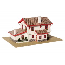 Stadthäuser mit Garage.