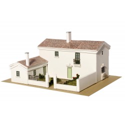 Maison avec jardin.