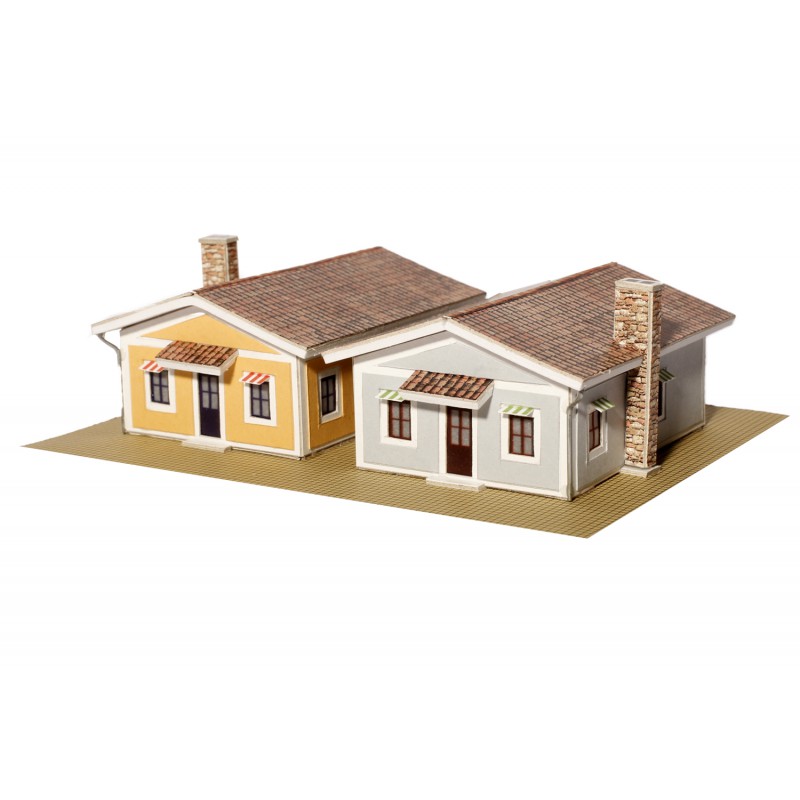 Independent low houses.