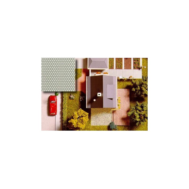 Pavimento hexagonal. BUSCH 7036