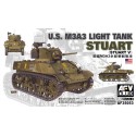 Carro ligero M3A3 Stuart.