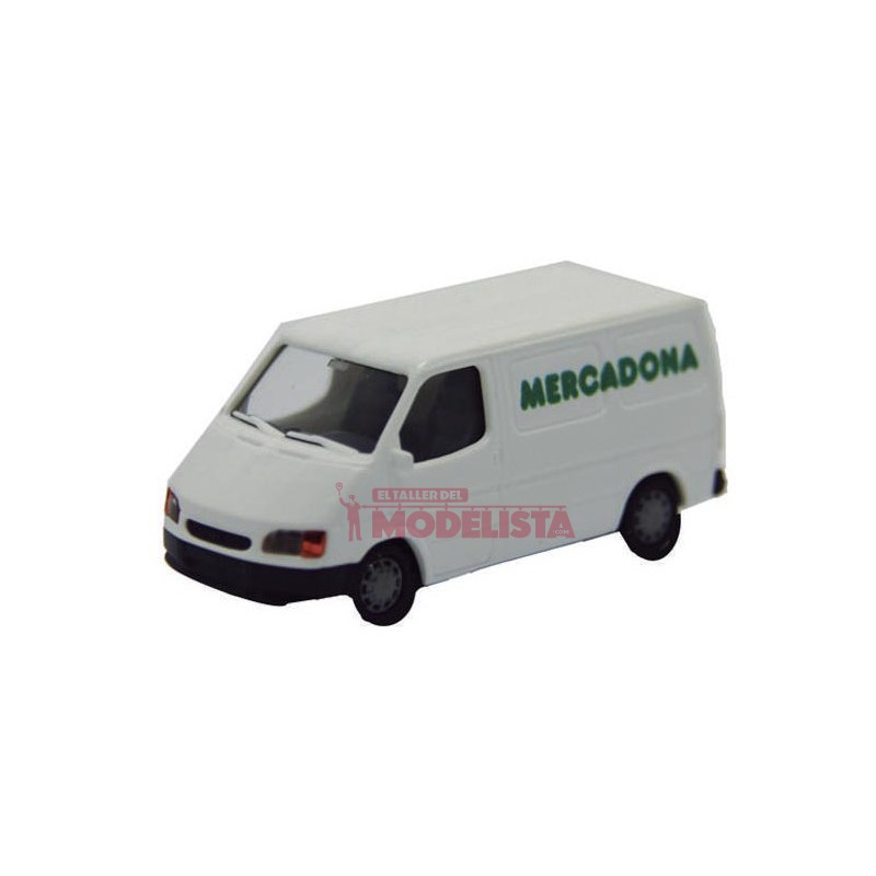 Furgoneta de reparto Correos.