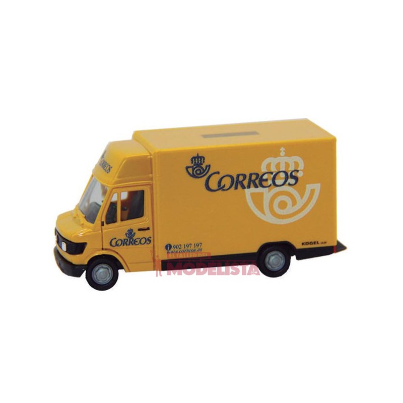 Camión de reparto Correos.