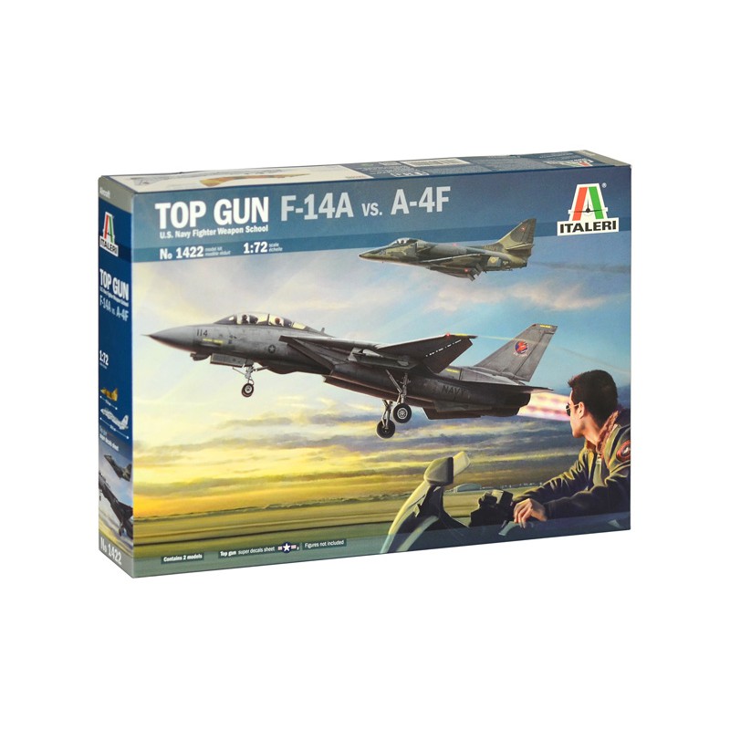F-14A vs A-4F. F-14A vs A-4F.