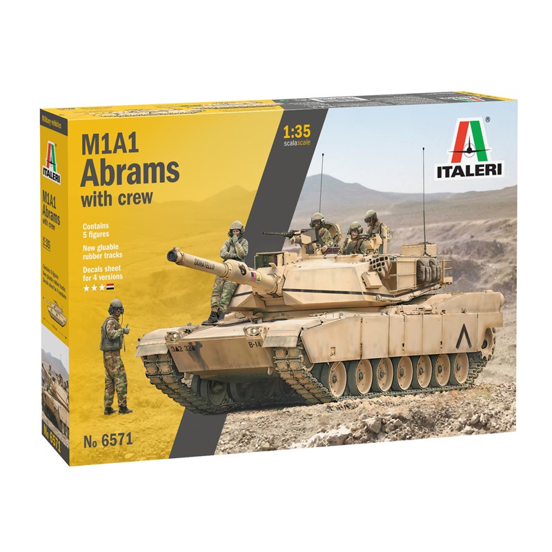 M1A1 Abrams con tripulación. M1A1 Abrams con tripulación.