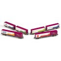 Set "Un tren de valores", RENFE.