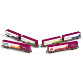 Set "Un tren de valores", RENFE.