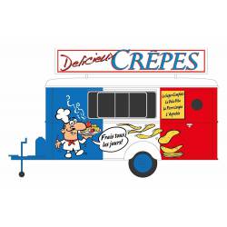 "Crêpes"-Stand.