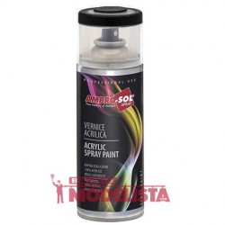 Matt Black. Spray, 400ml. AMBRO-SOL