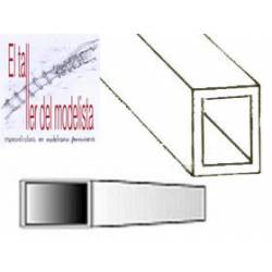 Rectangular tubing 6,3 x 9,5 mm.