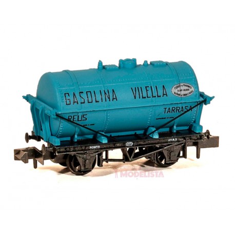 Tank wagon "Gasolina Vilella" nº3, NORTE.