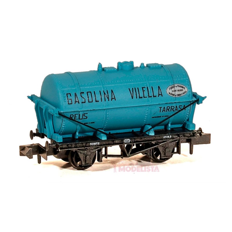 Vagón cisterna "Gasolina Vilella" nº3. NORTE.