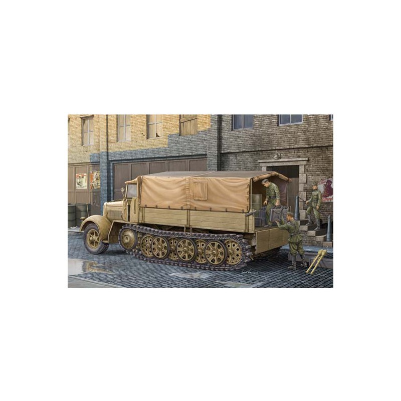 Sd.Kfz.7 Semioruga alemán KM m11. Sd.Kfz.7 Semioruga alemán KM m11.