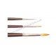 Kolinsky sable brush Nº 4/0. VALLEJO 18040