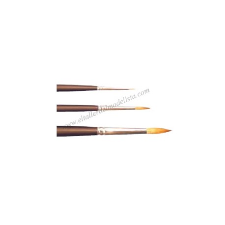 Kolinsky sable brush Nº 4/0. VALLEJO 18040