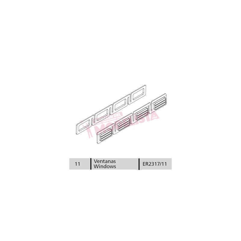 Ventanas para RENFE 352.