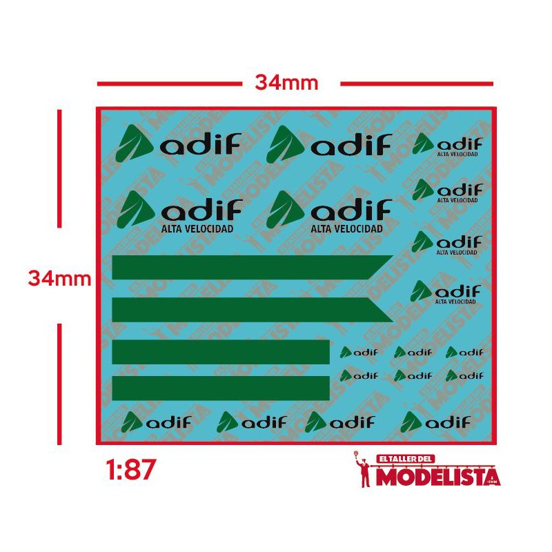 Calcas para Renault Trafic de ADIF. ETM 9007