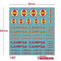 Logotipos de Campsa antiguos. ETM 9028
