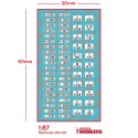 Spanish car license plates. 60s. ETM 9033
