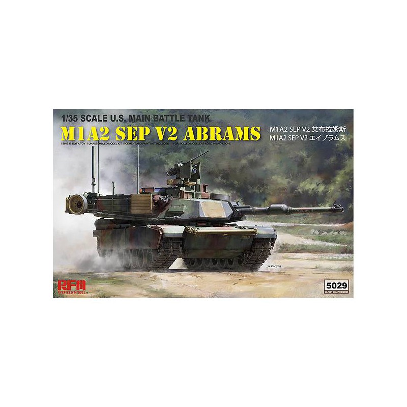 M1A2 SEP V2 Abrams, 2 en 1.