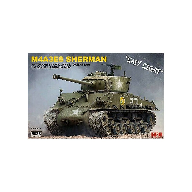 M4A3E8 Sherman.