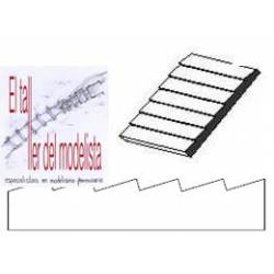 Clapboard Styrene Plastic.
