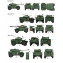 Calcas: Panhard AML-60 y 90 en España. Calcas: Panhard AML-60 y 90 en España.