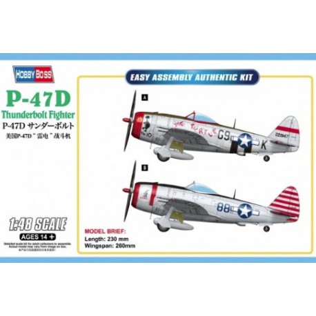 P-47D Thunderbolt Fighter. P-47D Thunderbolt Fighter.