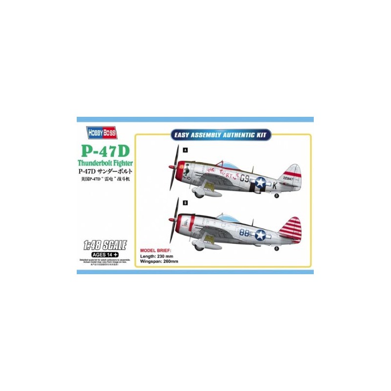 P-47D Thunderbolt Fighter. P-47D Thunderbolt Fighter.